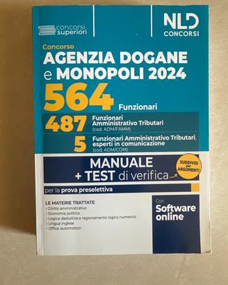 Concorso Agenzia Dogane e Monopoli - NLD Concorsi