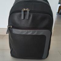 Piquadro zaino medio X1 nero e grigio