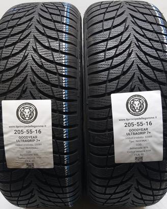 2 GOMME 205 55 16 GOODYEAR A55089