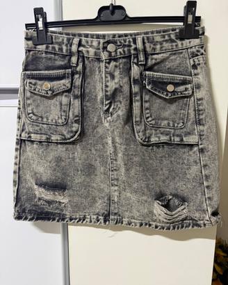 Minigonna di jeans