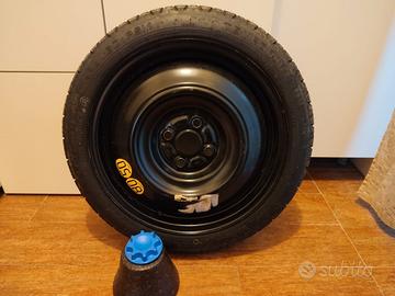 ruotino scorta Toyota 14" pollici Yaris 2010