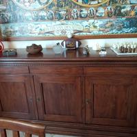 Soggiorno completo in stile arte povera 