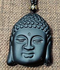 Collana PREGIATA & PESANTE Preghiera Buddha