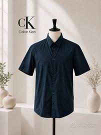 Calvin Klein camicia uomo 100% cotone pari al nuov