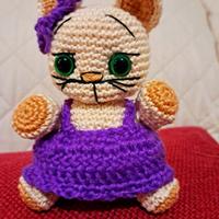 Gattina amigurumi 