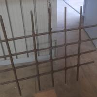 Inferriata  grata di sicurezza antica in ferro 