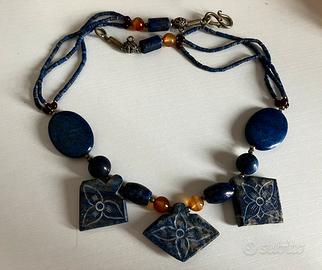Collana lapislazzuli