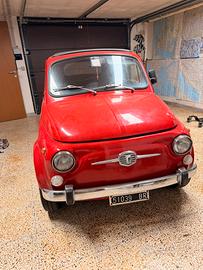Fiat 500 F 1967 targa originale