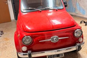 Fiat 500 F 1967 targa originale