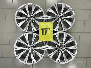 RL38 Cerchi usati originali VW 17" 5x112
