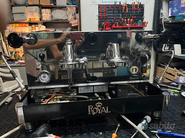 Macchina caffe Royal bar 2gruppi