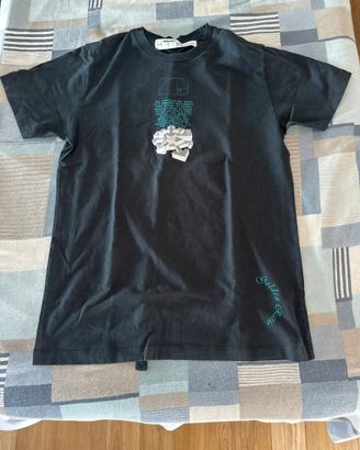 T-shirt Off-White nera