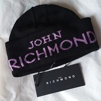 Cappello John Richmond nero nuovo modello a cuffia