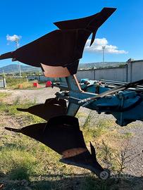 Overum aratro no stop 2 vomeri reversibili