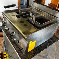 Friggitrice a gas e rimanza negozio