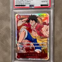 Monkey D. Luffy OP01-024 PSA10 One Piece Jap