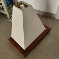 Cappa cucina in legno massello ciliegio