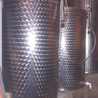 Botte inox vino 200 litri, cisterna, serbatoio