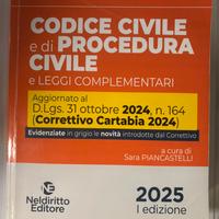 NUOVO codice civile e di procedura civile 2025