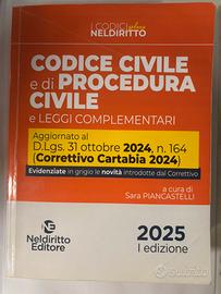 NUOVO codice civile e di procedura civile 2025