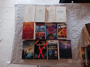 Fantasy lotto n.14 libri Stephen King e vari 