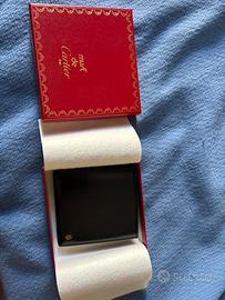 Portafoglio nero cartier