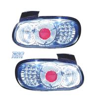 FANALI A LED MAZDA MX5 89-98 FONDO CROMATO