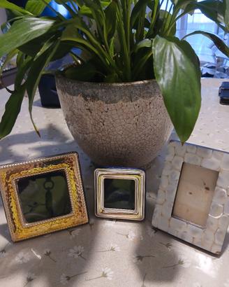 set di 3 cornici