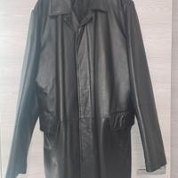 giacca vera pelle lungo