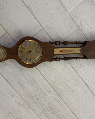 Orologio e barometro vintage