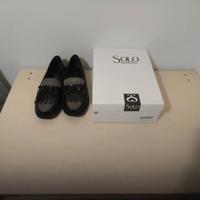 Mocassini donna Solo Soprani n.38 colore Nero