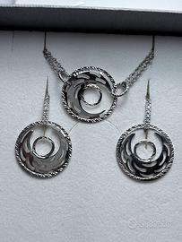 bracciale e orecchini in argento 925