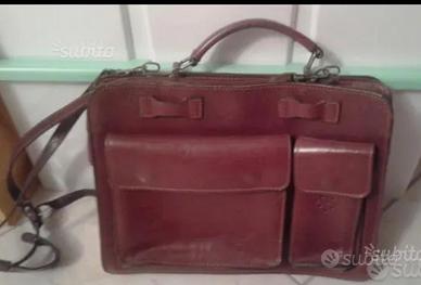 borsa da lavoro di pelle