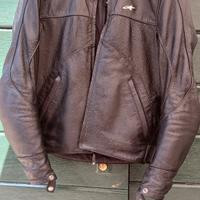 Giubbotto moto alpinestars in pelle