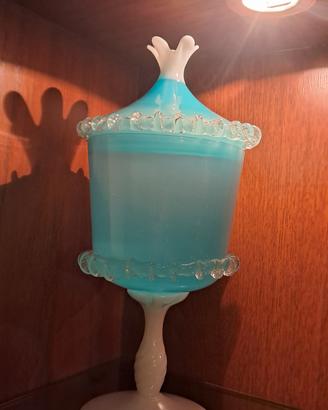 Alzatina in vetro di Murano