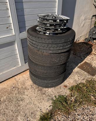 Cerchi più gomme ducato camper