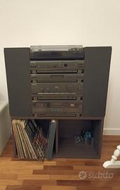 impianto HiFi vintage