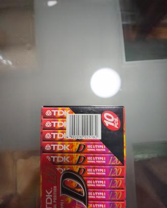 3 scatole 10 ciascuna audio cassette TDK 120