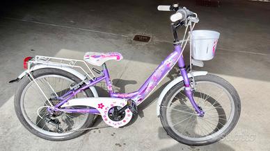 Bicicletta bambina 20'' Baby Bunny color viola