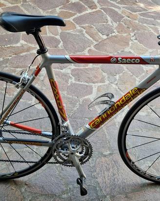 bici corsa cannondale tg 54