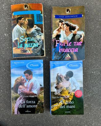Lotto 4 Libri Mondadori Classic Serie Oro RomanSto