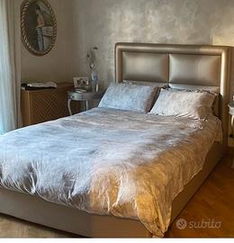 Letto mattimoniale pelle