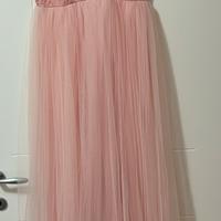 Abito lungo tulle