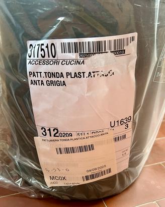 Pattumiera tonda sottolavello