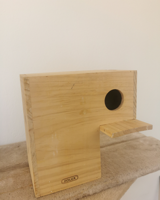 Casetta Nido per pappagalli