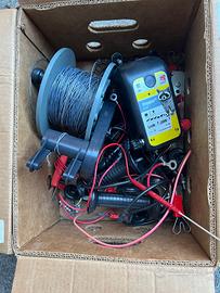 rete elettrificata con carica batteria