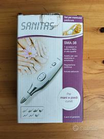 Set manicure pedicure elettrico Sanitas SMA 38