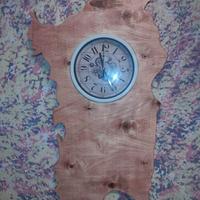 Orologio Sardegna artigianale in legno