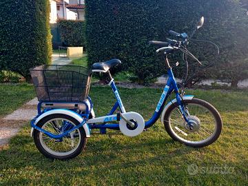 Bici bicicletta triciclo elettrico