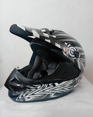 casco moto cross enduro quad hhc cs mx taglia S